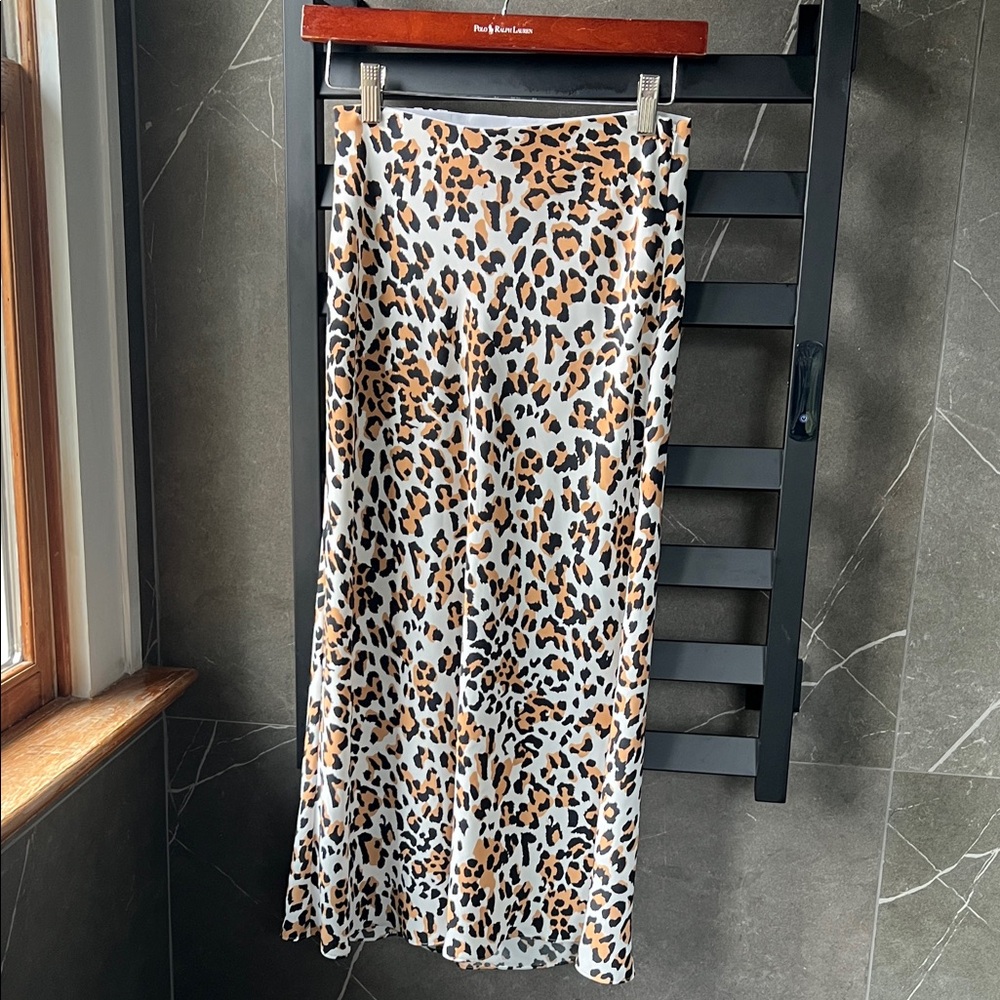 Topshop Animal Print Pencil Skirt- worn once
